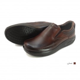 کفش مردانه چرم طبیعی کارس کشی عسلی  ارسال رایگان با گارانتی