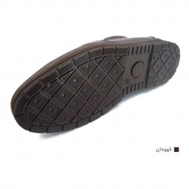 کفش مردانه چرم طبیعی نیم بوت ماهان زیپ دار مشکی  ارسال رایگان با گارانتیMAHAN