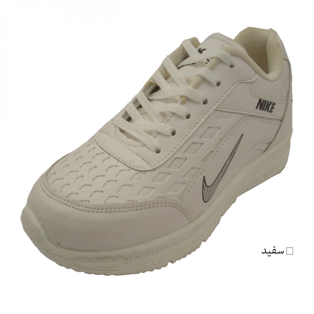 کفش مردانه اسپورت سفید طرح NIKE ارسال رایگان 