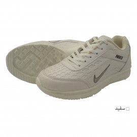 کفش مردانه اسپورت سفید طرح NIKE ارسال رایگان 