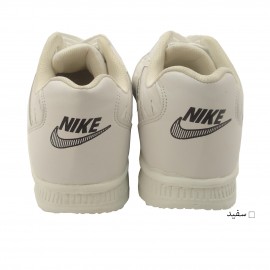 کفش مردانه اسپورت سفید طرح NIKE ارسال رایگان 