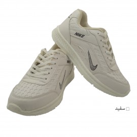 کفش مردانه اسپورت سفید طرح NIKE ارسال رایگان 