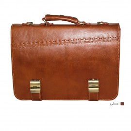 ارسال رایگان-کیف اداری چرم طبیعی مردانه عسلی مدل bg106ho 