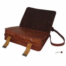 ارسال رایگان-کیف اداری چرم طبیعی مردانه عسلی مدل bg106ho 