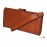 ارسال رایگان-کیف پول چرم طبیعی عسلی مدل آریو 