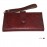 ارسال رایگان-کیف پول چرم طبیعی زرشکی مدل آریو 