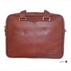 ارسال رایگان-کیف اداری چرم طبیعی مردانه عسلی مدل شرانگ
