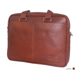 ارسال رایگان-کیف اداری چرم طبیعی مردانه عسلی مدل شرانگ
