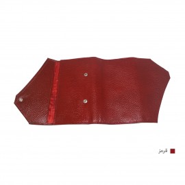 ارسال رایگان-کیف پول زنانه چرم طبیعی مدل دیپلمه زرشکی 