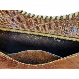 ارسال رایگان-کیف زنانه مجلسی چرم طبیعی دستی کنده کاری 